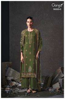 Ganga yukta 5323 bengali dress material wholesale